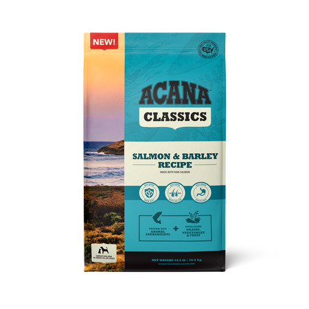 Acana salmon dog food store